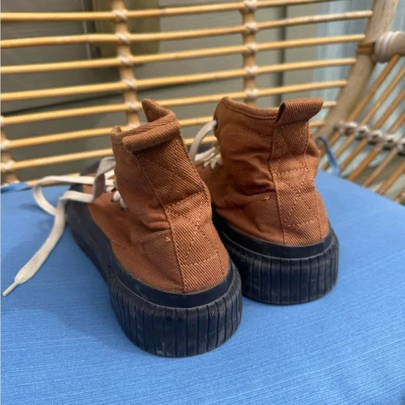 Zara brown and black men shoes - thick soles - Picture 3 of 8